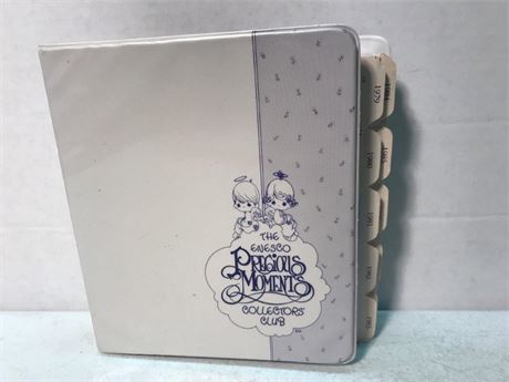 Precious Moments Collectors Club Binder