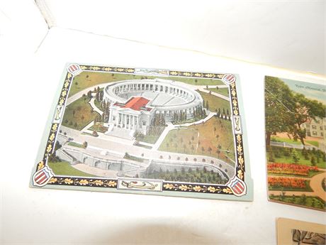 Flat Of Vintage Postcards