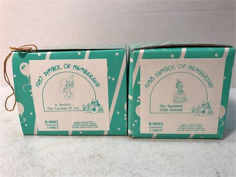 1987&88 Precious Moments Symbols of Membership