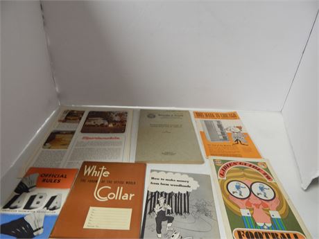 Flat Of Vintage Books & More
