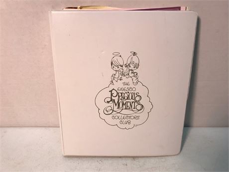 Precious Moments Collectors Club Binder