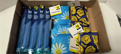 Packable Totes & Reusable Instant Cooling Towel