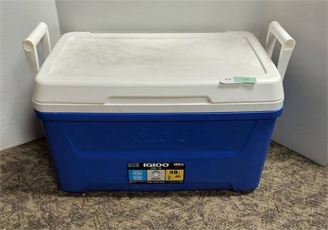 New Large 48qt Igloo Cooler