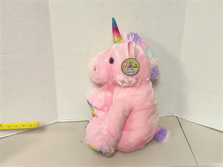 Sitting Unicorn Plush Toy