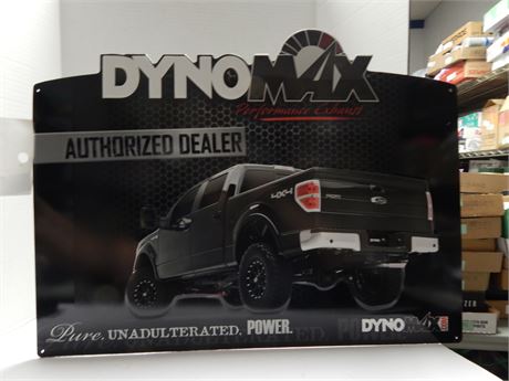 Dyno Max Truck Metal Sign