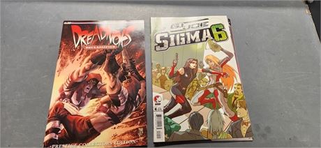 Flat Of Comic Books