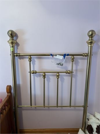 Brass Twin Bed