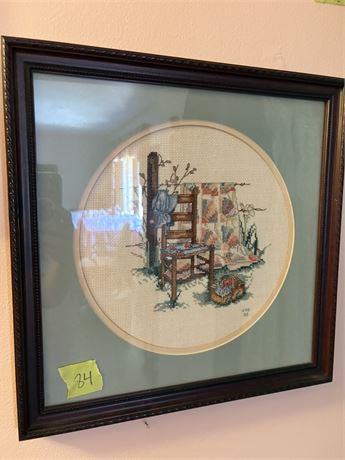 Wall Art, Needlepoint