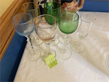 Cordial Glasses