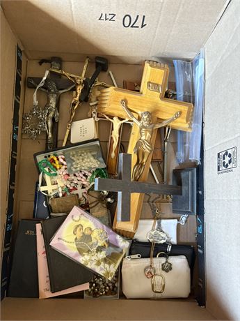 Rosaries and Crucifixes