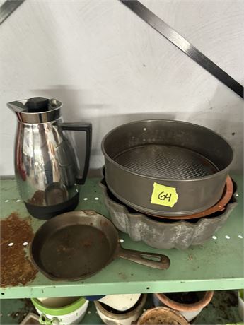 Pans, Coffee Pot