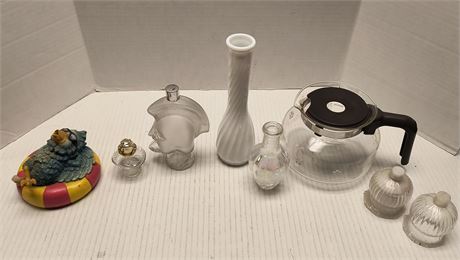 Flat Of Various Glassware