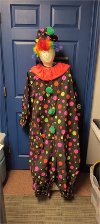 Full Figure Men's Clown Costume