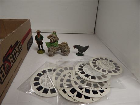 Flat Of Vintage Collectibles