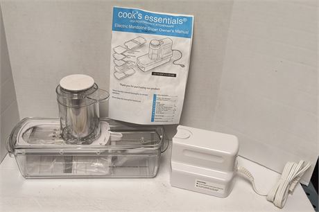 Cook's Essential Electric Mandoline Slicer