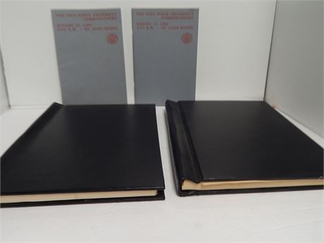 Ohio Sate Commencement Booklets & College Assignments