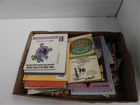 Flat Of Various Books
