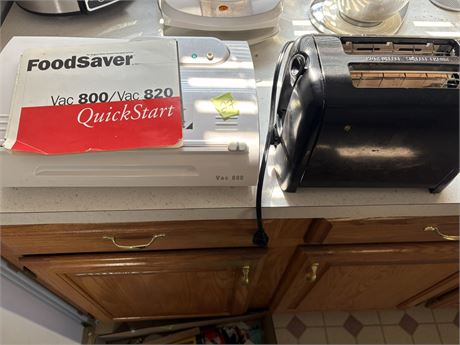Food Saver and Toaster