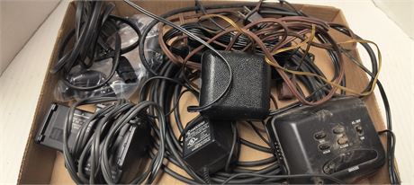 Flat Of Various Cords