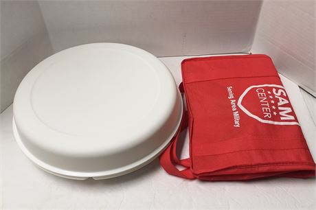 Tupperware Serving Tray & Reusable Shopping Bag