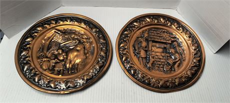 Copprcraft Guild Wall Plaques