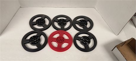 Flat Of Empty Movie Reels