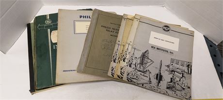 Flat Of Various Instruction Manuals