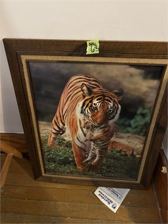 Wall Art, Tigers (In Attic)
