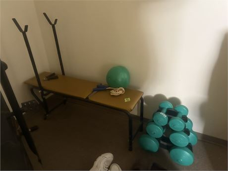 Firness Equipment, Weights (Basement)