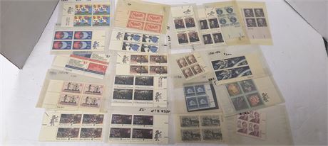 Flat Of Collectible Postage Stamps