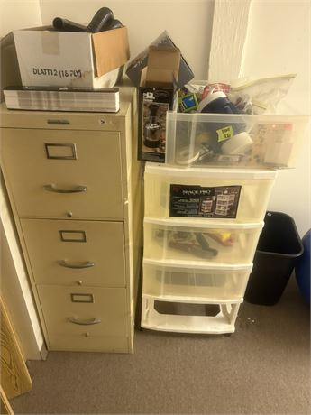 Misc Lot, File Cabinet (Basement)