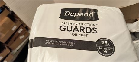 Depends Fresh Protection Guards For Men