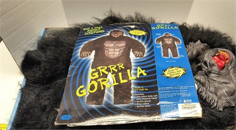 Gorilla Halloween Costume. Size Big & Tall
