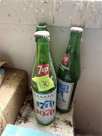7 Up Bottles