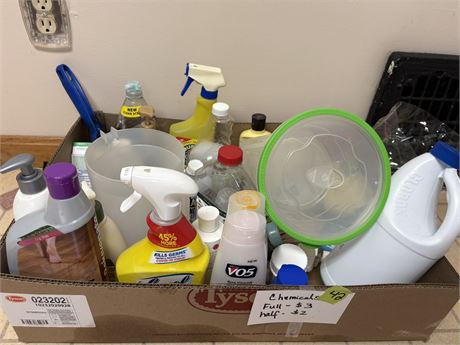 Cleaning Products, Misc Lot