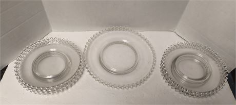Lot Of Clear Glassware