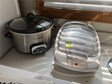 Crock Pot, Foreman Grill