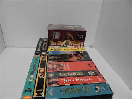 Flat Of VHS Tapes