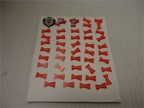 Lot Of Budweiser Pins