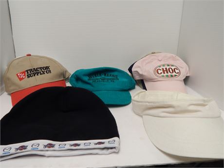 Flat Of Baseball Hats