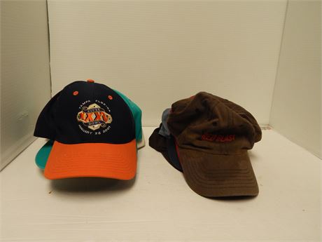 Flat Of Baseball Hats