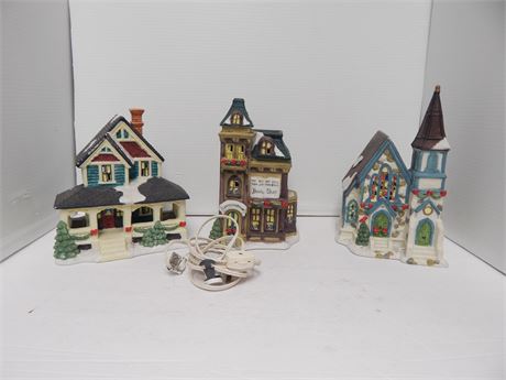 Lot Of Christmas Houses