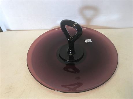 Vintage Glass Server