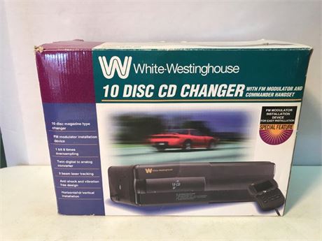 White-Westinghouse 10 Disc CD Changer