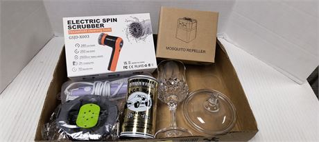 Electric Spin Scrubber & More