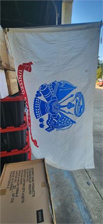 Large Army Flag with Pole
