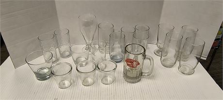 Lot Of Glassware