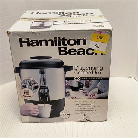 Hamilton Beach Dispensing Coffee Urn