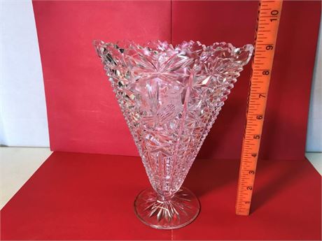 Hofbauer Byrnes Crystal Vase