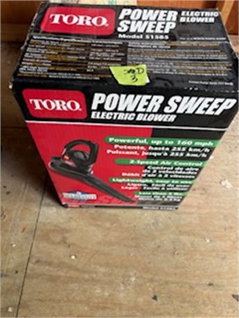 TORO Power Sweep Blower